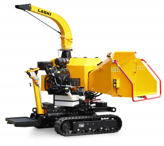 Powerful chipper on tracked chassis with petrol engine LS 160 P Track